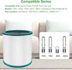 TP01 TP02 Replacement Filter 2 Pack Compatible with Dyson Pure Cool Link TP01, TP02, TP03, BP01, AM11 Tower, NXBHG 360° True Filter, Compare to Part # 968126-03