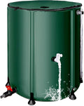 THUNDERBAY 53 Gallon Collapsible Rain Barrel, Portable Rain Barrels to Collect Rainwater from Gutter, Rainwater Collection System, Water Storage Tank Catcher Container with Filter Spigot
