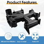 59023700 Manifold Top with Air Bleed, Compatible with FNS Plus 24, 36, 48, 60 Pool and Spa D.E. Filter, Replace# V38-140 and 25357-600-000 Pentair Pool Filters
