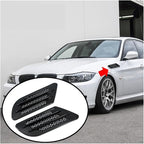 Universal Car Hood Scoop Air Intake Vent Cover Compatible With Golf 4 5 6 7 Compatible For Mazda CX5 Compatible For BMW F10 F30 E90(Carbon look)