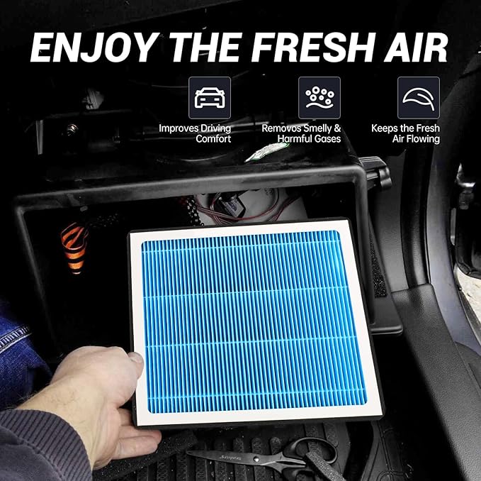 Cabin Air Filter,H11775 Fit for 2015-2024 Ford Edge,2013-2020 Fusion,2019-2020 SSV Plug-in Hybrid,2017-2020 Lincoln Continental,2016-2018 MKX,2013-2020 MKZ,2019-2023 Nautilus