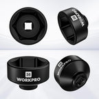WORKPRO 36mm Oil Filter Socket Wrench, Oil Filter Removal Tool, Oil Filter Change Set, Ideal for Some Ford F250, BMW, Mini, Volvo, Audi, VW, Porsche Vehicles