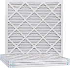 Aerostar 12x12x1 MERV 13, Pleated Air Filter, 12x12x1, Box of 4, Made in the USA