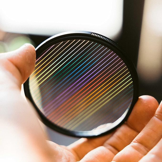 58mm Rainbow Halo Filter Special Effect Prism Photography Accessories