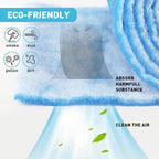 Air Vent Filter for Home,AC & Floor Register Filter,MERV 8 Electrostatic Media Kit Reduce Dust, Dirt, Smoke and Pollen 12"×90"(30+ Filters)