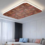 Cowboys Horses 1 Pc Fluorescent Light Cover 4 x 2 Feet, Desert Ethnic Winds Dark Brown Background Covers for Ceiling Lights Magnetic Light Cloth Filter for Classroom Office Home