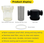 1/2" Female NPT in-Line Strainer with 40 mesh Stainless Steel Filter Screen (1/2“ 40 Mesh)