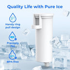 Waterdrop Replacement for GE® Profile Opal Nugget Ice Maker Water Filter, P4INKFILTR, with Ring Pull, NSF 42&372 Certified, BPA-Free, 3 Counts