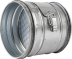 6" Inch Inline Round Duct Filter - G4 Class Filter with Mesh Screen - Dust Collection and Air Purification - Rigid or Flexible Vent Hose Filter