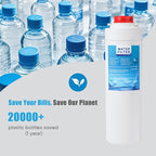 Water Filter 51300, Compatible with Bottle Stations Filter 51300 ERF750 EWF3000 (No Chip 4-Pack)