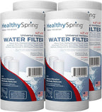 American Made, Sediment Water Filter, 10" x 4.5", Replacement for Pentair Pentek DGD-5005, GE® GXWH40L, GXWH35F, Culligan® RFC-BBSA, 3M® Aqua-Pure® AP810, 5 Micron, Pack of 4