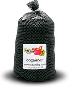 OdorHog Metal Cap Slip On Vent Stack Pipe Filter 2" Black ABS, Removes Outdoor and Sewer Odor Problems (2.0-inch)