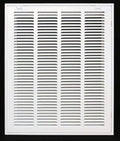 HVAC Premium 16 x 20 Duct Opening Steel Return Air Filter Grille, for 1-inch Filter, Removable Door, Flat Stamped HVAC Vent Cover Grille, Outer Dimensions 18.5 x 22.5
