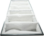 wioboy Paint Spray Booth Intake Filter (23.25" x 47" x 8" (4/case)), 6 Pocket High Capacity Polyester Air Filter
