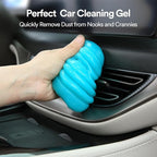 PULIDIKI Car Cleaning Gel Car Cleaning Putty Car Putty Auto Detailing Tools Car Slime Cleaner Dust Cleaning Gel for Car Interior Cleaner Car Cleaning Supplies Cleaning Kit Car Accessories Blue 2Pack