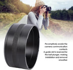 Fabater Camera Lens Filter Adapter Tube Fit for GR3X Lens Filter Mount Adapter Compatible with 49mm Threaded Hoods Caps