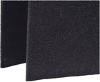Breathe Naturally Universal 12x48 Cut-to-Fit Activated Carbon Filter (6 Pack) Charcoal Air Filter Sheet for Air Purifiers