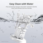 ANYCUBIC Water Washable 3D Printer Resin 2.0 Bundle, 405nm High Precision UV-Curing 3D Resin, Low Shrinkage Photopolymer Resin for LCD Resin 3D Printer (4Packs*1kg White, 4kg in Total)