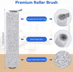 3882 Roller Brush Filter Replacement Part Compatible with Bissell CrossWave OmniForce 3882/3883 /3967F/3970F,3 Brush Rollers,3 Heap Filter,1 Cleaning Brush Accessories Kit