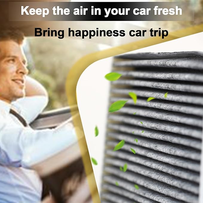 Cabin Air Filter for Sorento (2021-2023),Tucson (2022-2023),K5 (2021-2023),Sonata (2020-2023),Elantra (2021-2023),Santa Cruz (2022-2023),Santa Fe (2021-2023),Replacement for CF12820,042-2261.