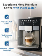 Maxblue Replacement Coffee Water Filter, Compatible with Philips® AquaClean® Filter CA6903/10 CA6903/22, Reduces Limescale Content in Water, TÜV SÜD Certified, Reduces PFAS, PFOA/PFOS (Pack of 4)