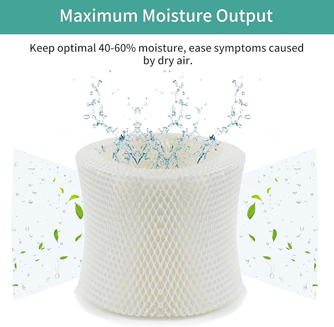 HC-888 Humidifier Filters for Walgreens Humidifier, LHoneywell HC 888 Series, HCM 890 Series, HEV-320 Series, Replace for Walgreens Humidifier Filters, Long Last, 6-Pack
