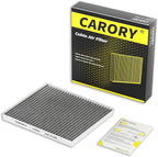 Cabin Air Filter w/Activated Carbon for 2008-2017 Buick Enclave, 2009-2017 Chevy Traverse, 2007-2016 GMC Acadia, 2017 GMC Acadia Limited, 2007-2010 Saturn Outlook, CF11663, 20958479