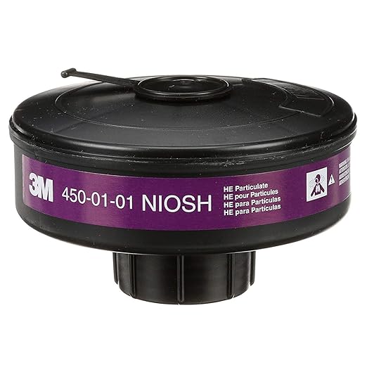 3M 50051138720037 Power Flow 450-01-01R20 High Efficiency SP3 Particulate Filter System Component, Black (Pack of 20)