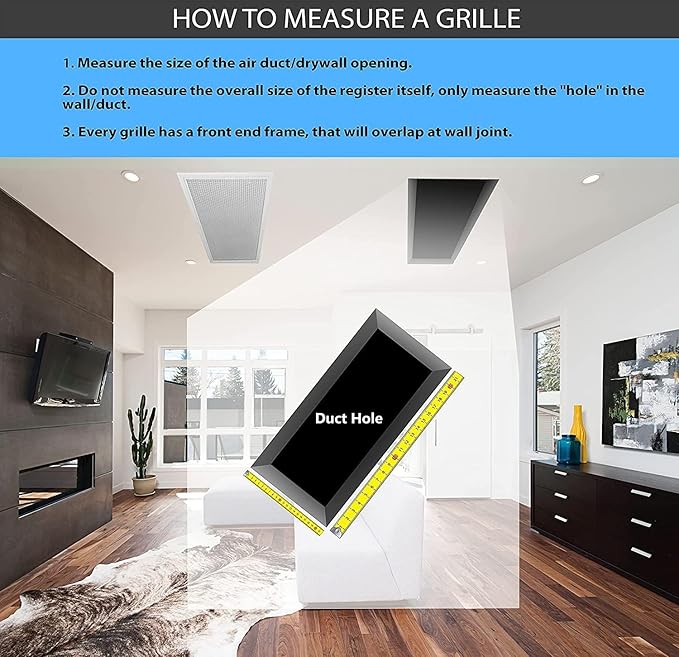 HVAC Premium 14'' x 36'' Cube Core Eggcrate Return Air Filter Grille for 1'' Filter - Aluminum - White [Outer Dimensions: 16.5'' x 38.5]
