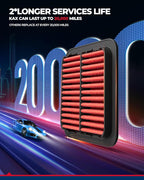 KAX Premium Engine Air Filter, GAF017(CA11450) Replacement for Altima Sedan 2013 2014 2015 2016 2017 2018 L4 2.5L, Filter with Longer Life, Protect and Improve Engine Performance
