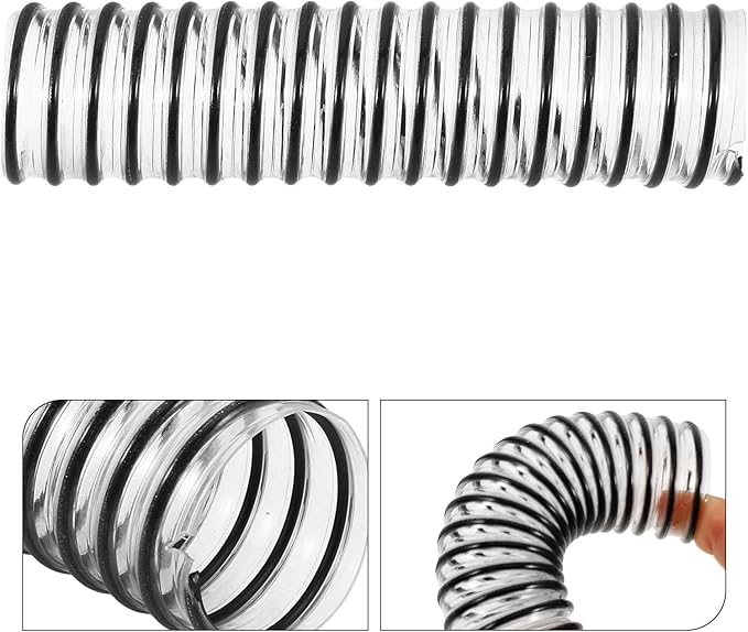 Vacuum Cleaner Replacement Part Flexible Hose Compatible with Model V1 and Vh1704 Sewage Pipe Connect Tube for Vacuum Repair and Wastewater Drainage