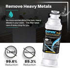 ICEPURE PLUS NSF53 DA97-17376B Replacement for HAF-QIN/EXP, HAF-QIN, DA97-08006C, RF23M8070SG, RF23M8070SR, RF23M8090SG, RF23M8090SR, AQF-DA97-17376B Refrigerator Water Filter, 3PACK