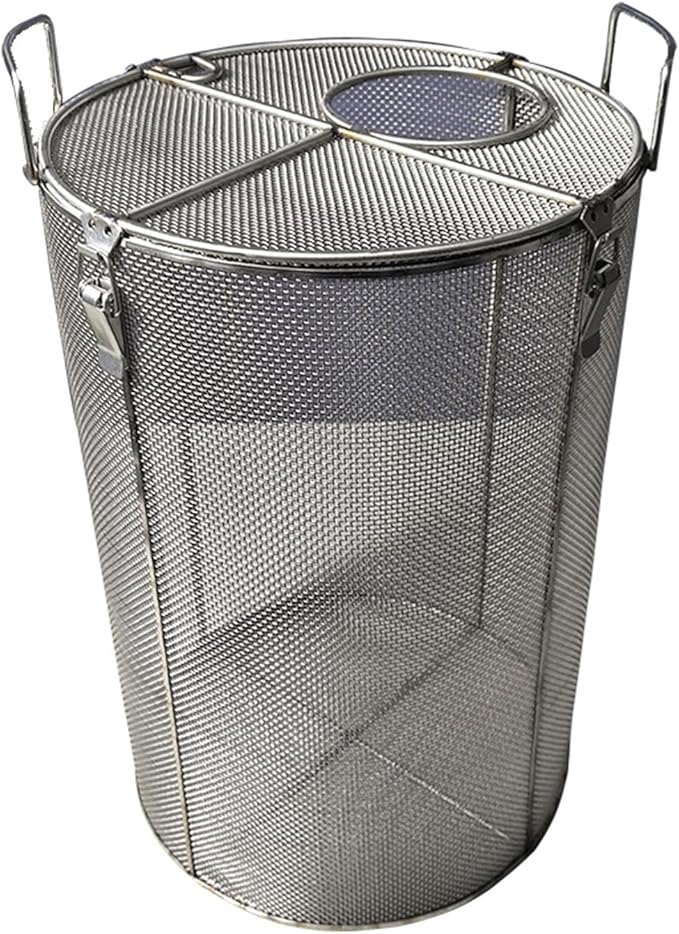 Stainless Steel Pump Filter Cover Water Pump Protective Cover Sump Pump Anti-Clogging Outdoor 1mm Mesh Pump Cover Barrier Durable And Strong For Septic Tanks Farm Irr(Size:50x60cm/19.6"x23.6",Color:A)