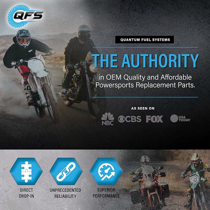QFS Fuel Pump Kit for 2007-2022 Harley-Davidson Sportster XL883 & XL1200 Models, Restores OE Performance