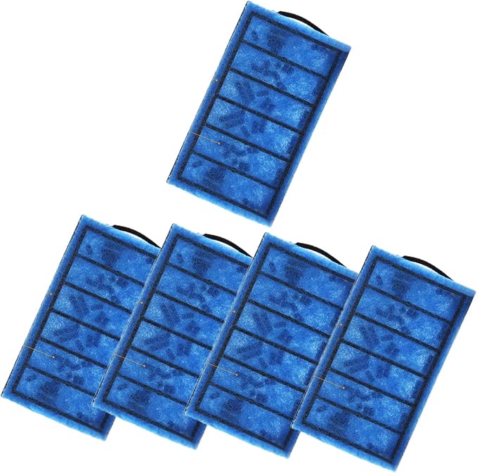 5PCS Filter Cartridges Replacement for Aquarium Internal Filter Accessories, 5 PCS Filter Cartridges