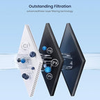 GLACIER FRESH Refrigerator Water Filter Compatible with W10295370A, EDR1RXD1, WHR1RXD1, KAD1RXD1, Filter 1, W10295370, P4RFWB, P8RFWB2L, 46-9930, 46-9081 Refrigerator Water Filter 1 Pack