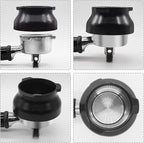 Dosing Funnel 54mm Espresso Coffee Accessrioes for Breville Barista Portafilter Hands-Free Black