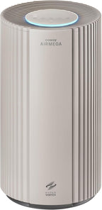 COWAY Air Purifier for Large Room Whole Home Up to 2,640 ft², HEPA Filter for Smoke, Allergen, Pet Dander, Odor, PM 10 AQI, Turbo Eco Mode, Timer, Energy Star, 3yr Warranty, Airmega 350 Beige