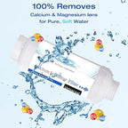 Misting System Calcium Inhibitor Filter for Patio Misters NSF certification Inline Water Soften Filter Effectively Reduce Water Spots, Prevent Nozzles Clogging For Garden Patio Mistes (1 Pcs)