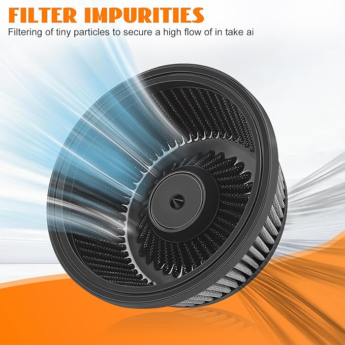 High Flow Air Cleaner Intake Filter Kit Air Filters Cover Drift Style for Harley Milwaukee-Eight M8 Softail 2018-2025 Touring 2017-Later Except 23-Later FLHXSE FLTRXSE 24-Later FLHX FLTRX