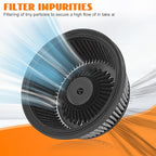 High Flow Air Cleaner Intake Filter Kit Air Filters Cover Drift Style for Harley Milwaukee-Eight M8 Softail 2018-2025 Touring 2017-Later Except 23-Later FLHXSE FLTRXSE 24-Later FLHX FLTRX