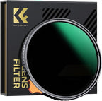K&F CONCEPT 58mm Black Diffusion Mist 1/4 Effect & Variable ND2-400 (1-9 Stops) ND Lens Filter 2 in 1, Putter Adjust Multi-Function Filter for Camera Lens with 28 Multi-Coated (Nano-X Series)