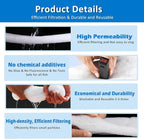 2" Thick Koi Pond Filter Pad, 18" x 36" Fish Pond Filters for Outdoor Ponds, Pond Filter Media, Pond Filter Material White Bulk Roll-Cut to Size-Fit for Aquarium Filter Floss