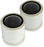 PUREBURG Replacement Filter Compatible with OdorStop OSAP4 OSAP5 OSAP5FIL OSAP5BW1 Air Purifiers,2-Pack H13 HEPA 4-Stage Filtration Activated carbon Air Clean Dust VOCs Odor