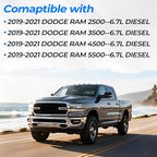 6.7L Cummins Fuel Filter Water Separator set for 2019 2020 2021 2022 2023 2024 Ram Turbo Diesel Engines 68157291AA and 68436631AA