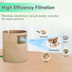 DXVA19-4102 Vacuum Bags Compatible With DEWALT 12-16 Gallon Wet/Dry Vacuum, Disposable Dust Collection Filter Bag DXV12P DXV14P DXV16P DXV16PA DXV16S