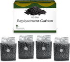 FoodCycler Carbon Filter Replacement for Eco 3 & Eco 5 - Eliminate Odors & Maintain Performance - Odor Control, Food Waste Disposal, Long-Lasting Carbon Filter, Easy to Install (4-Pack)