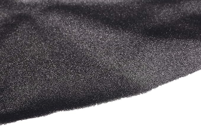 PC Fans Dust Filter Computer Black Dustproof Sponge 60ppi Density Filter for Electric Control Boxes