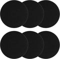 6 Pack Charcoal Filters for Compost Bucket, 7.25 inch Round Activated Carbon Replacement Filters for Kitchen Compost Bins Kitchen Composts Bin Charcoal Filter Replacements