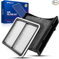 KAX Engine & Cabin Air Filter Kit for Subaru Forester 2009-2018, Impreza 2008-2016, XV Crosstrek 2013-2015 2.0L, Crosstrek 2016-2017 2.0L, WRX 2015-2021, Replace# CA9997 CF10930